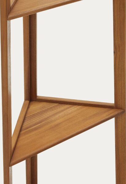 Kave Home Dřevěný stojan na květiny Victora 150 x 42 cm