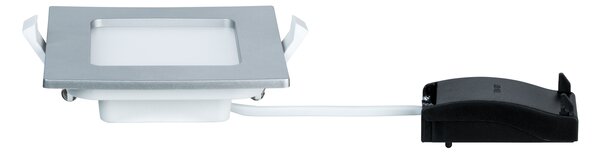 Paulmann 92079 Quality Line Panel IP44, 6W LED, 2700K, matný chrom, 11,5x11,5cm