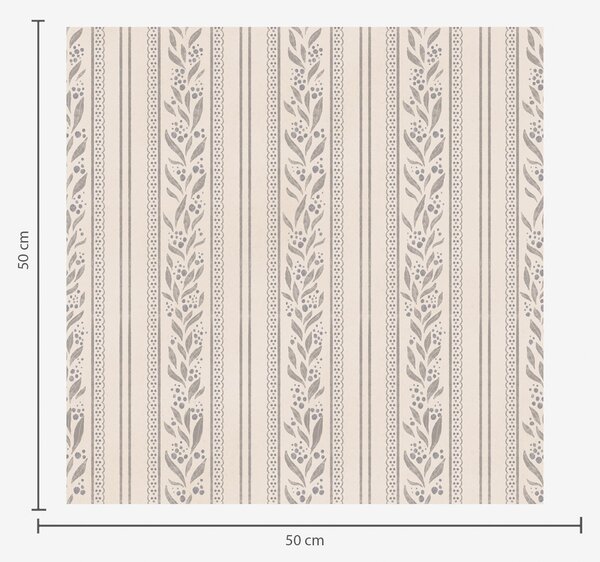 Tapety Pruhy s krajkou a šedobéžovými větvičkami, Tapety geometrie, Tapety pruhy, a00814 : uwalls.cz