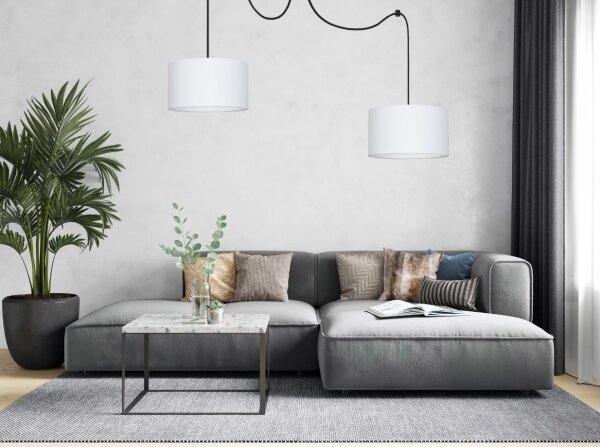 Lustr na lanku TUZ 2xE27/60W/230V pavouk