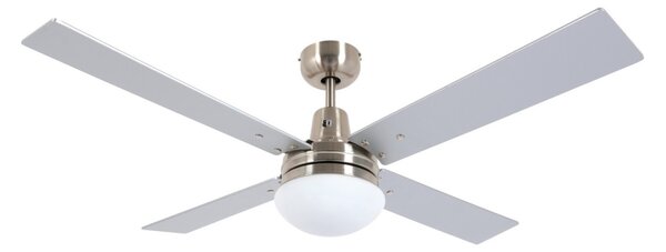 Lucci Air 210334 - Stropní ventilátor AIRFUSION 1xE27/60W/230V dřevo/chrom + DO