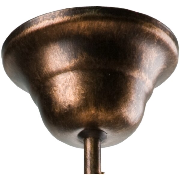 Brilagi - LED Lustr na tyči ANTICO 1xE27/60W/230V bronz patina