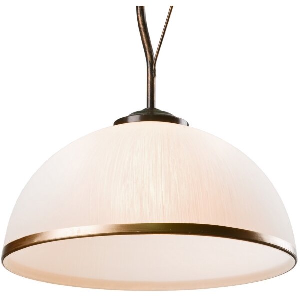 Brilagi - LED Lustr na tyči ANTICO 1xE27/60W/230V bronz patina