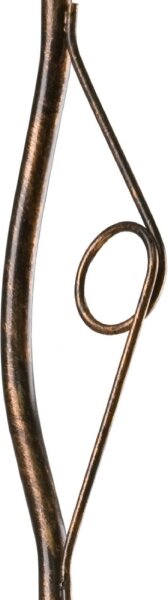 Brilagi - LED Lustr na tyči ANTICO 1xE27/60W/230V bronz patina