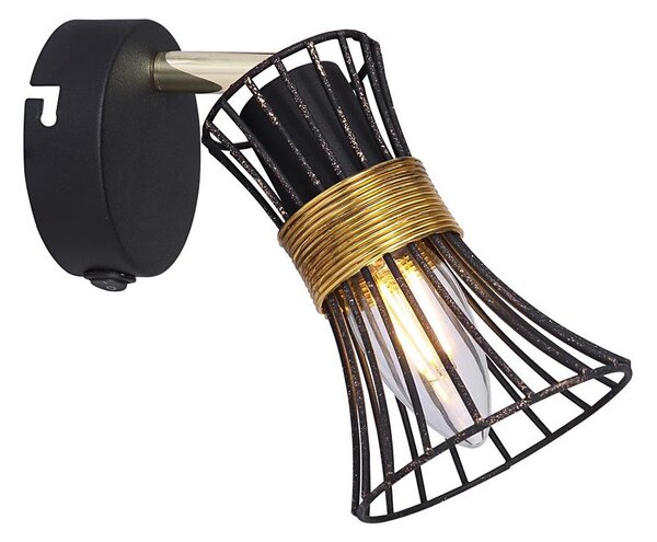 Globo 54814-1 - Nástěnné bodové svítidlo PURRA 1xE14/40W/230V
