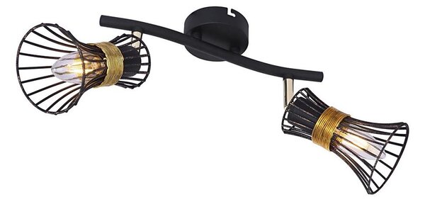 Globo 54814-2 - Bodové svítidlo PURRA 2xE14/40W/230V