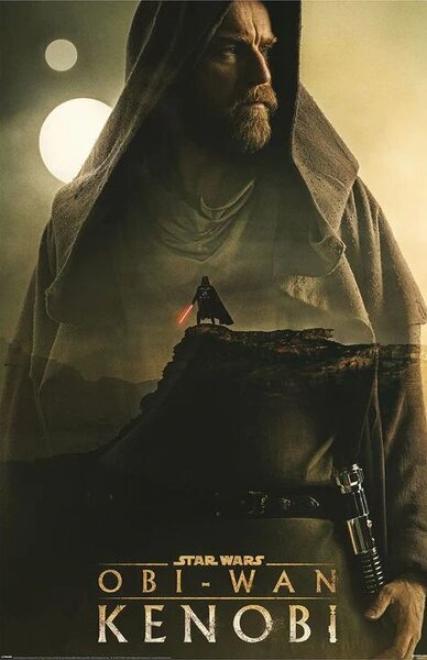 Plakát, Obraz - Star Wars: Obi-Wan Kenobi - Light vs Dark, (61 x 91.5 cm)