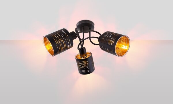 Globo 15342-3D - Přisazený lustr TUNNO 3xE14/15W/230V