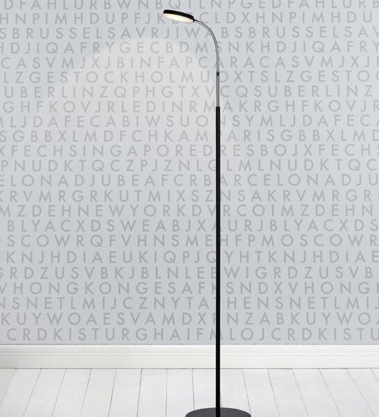 Markslöjd 106465 - LED Stojací lampa FLEX LED/5W/230V