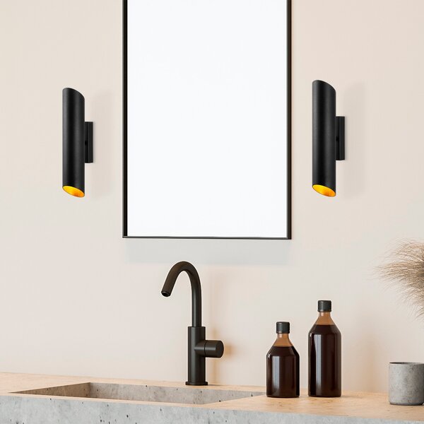 ASIR Nástěnná lampa CUT černá