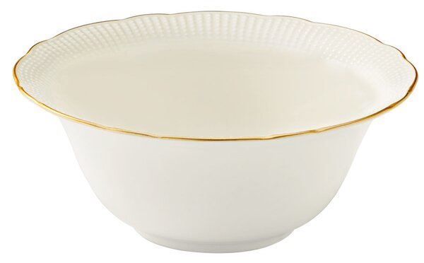 ASIR Porcelánová jídelní souprava 24 ks RICE GOLD bílá zlatá