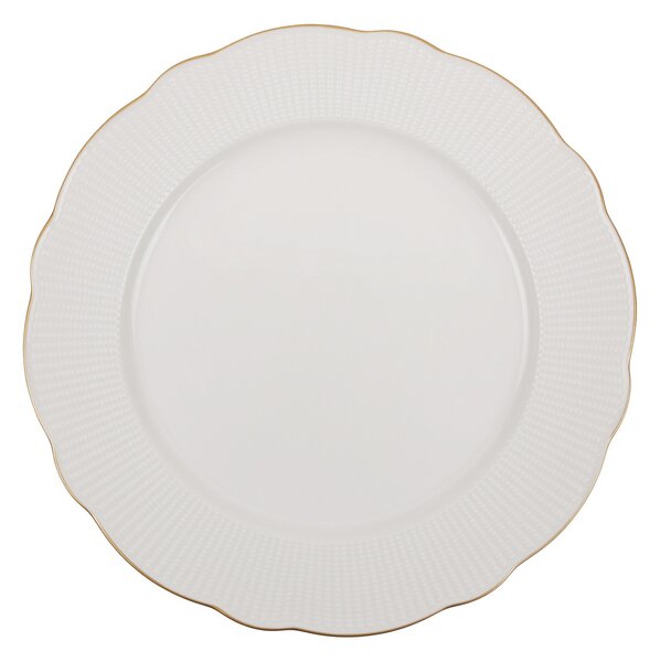 ASIR Porcelánová jídelní souprava 24 ks RICE GOLD bílá zlatá