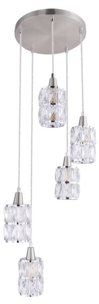 Globo 15760-5 - Lustr na lanku WOLLI 5xE14/40W/230V
