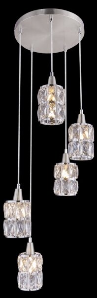 Globo 15760-5 - Lustr na lanku WOLLI 5xE14/40W/230V