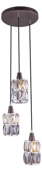 Globo 15761-3 - Křišťálový lustr na lanku WOLLI 3xE14/40W/230V