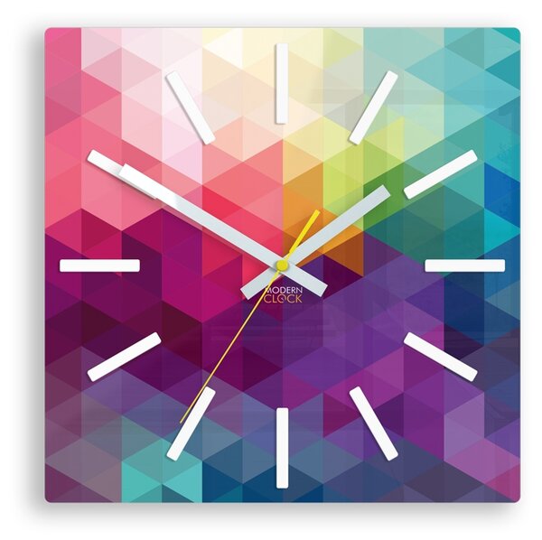 ModernClock Nástěnné hodiny Expressio barevné