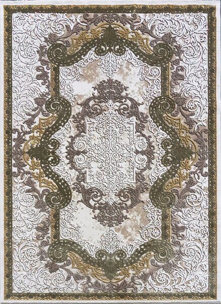 Berfin Dywany, Kusový koberec Vals 8005 Beige, 130x190, hnědá, ložnice