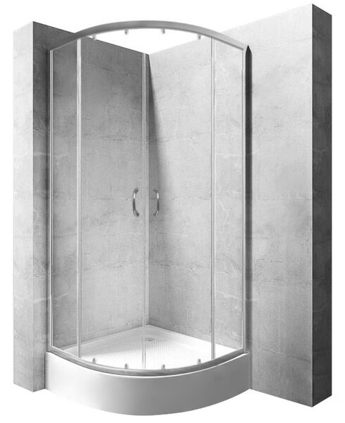 Sprchová kabina Rea Impuls Plus transparentní