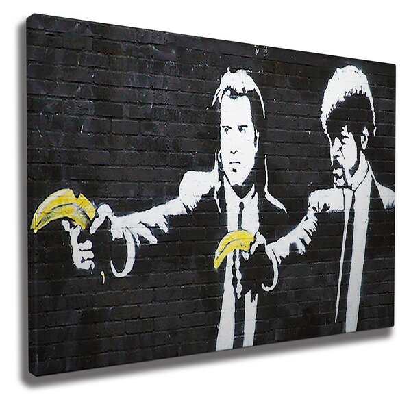 ASIR Nástěnný obraz BANANA PULP plátno 50 x 70 cm