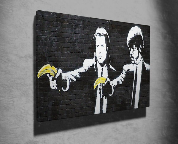 ASIR Nástěnný obraz BANANA PULP plátno 50 x 70 cm