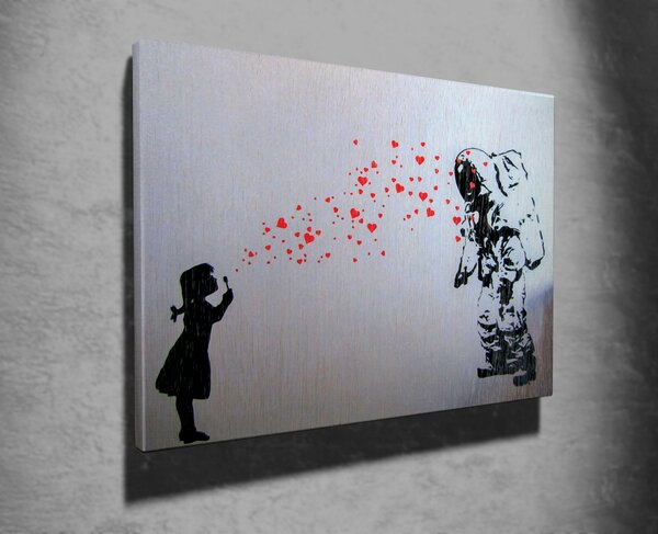 ASIR Nástěnný obraz ASTRONAUT plátno 70 x 100 cm