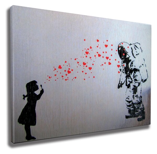 ASIR Nástěnný obraz ASTRONAUT plátno 70 x 100 cm