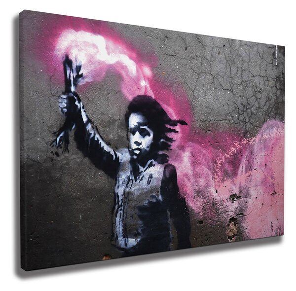ASIR Nástěnný obraz TORCH plátno 70 x 100 cm