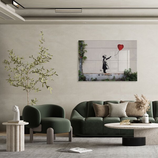 ASIR Nástěnný obraz GIRL 2 sklo 70 x 100 cm