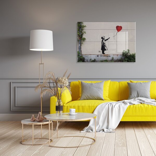 ASIR Nástěnný obraz GIRL 2 sklo 70 x 100 cm