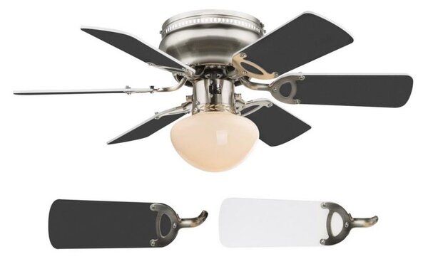 Globo 03803 - Stropní ventilátor UGO 1xE27/60W/230V