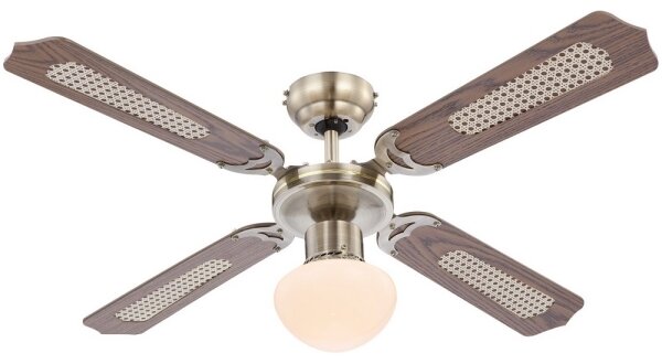 Globo 03804 - Stropní ventilátor CHAMPION 1xE27/60W/230V