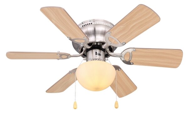 Globo 03802 - Stropní ventilátor UGO 1xE27/60W/230V