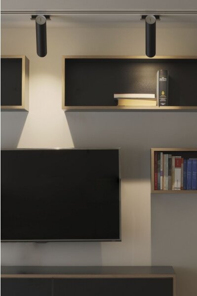 FARO 29874 - Nástěnné svítidlo LINK 1xGU10/11W/230V černá