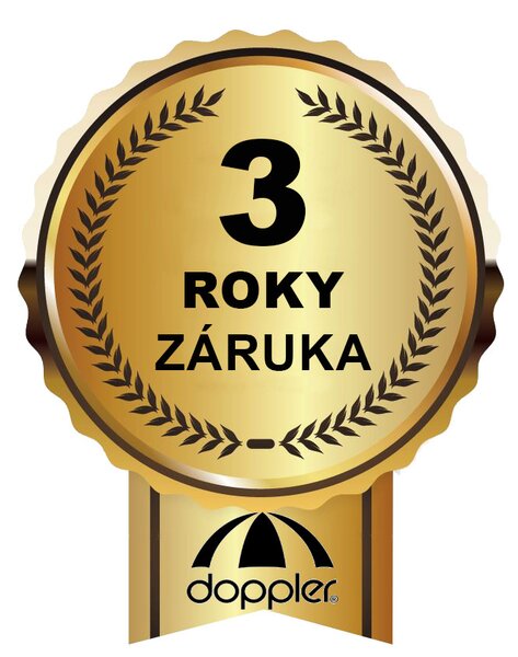 Doppler LIFE antracit - zahradní hliníková souprava
