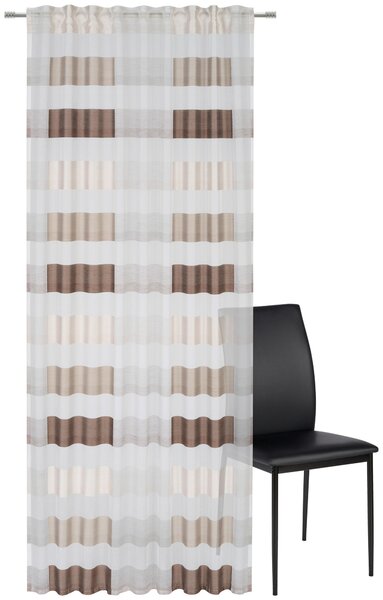 HOTOVÝ ZÁVĚS, poloprůhledné, 140/245 cm Dieter Knoll - Závěsy, Online Only