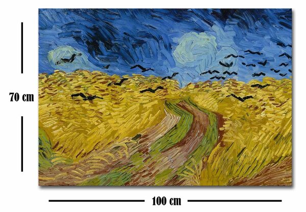 ASIR Nástěnný obraz GOGH 3 5 100 x 70 cm