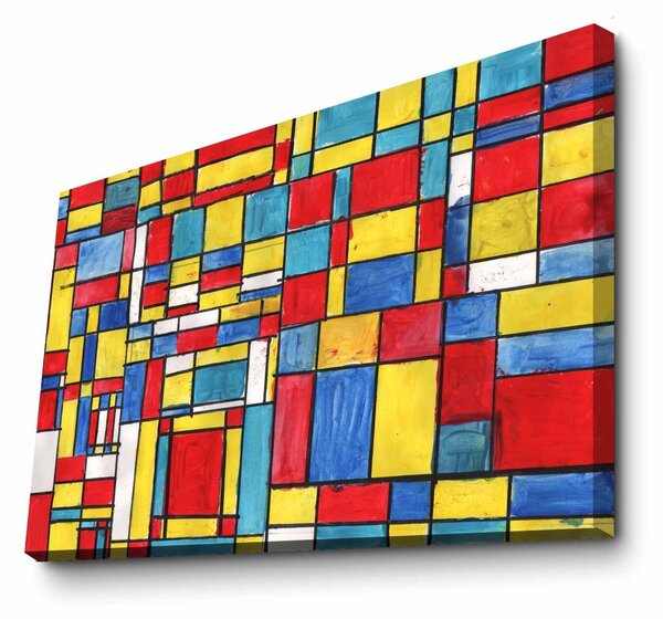 ASIR Nástěnný obraz MONDRIAN 100 x 70 cm