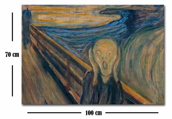 ASIR Nástěnný obraz MUNCH 2 100 x 70 cm