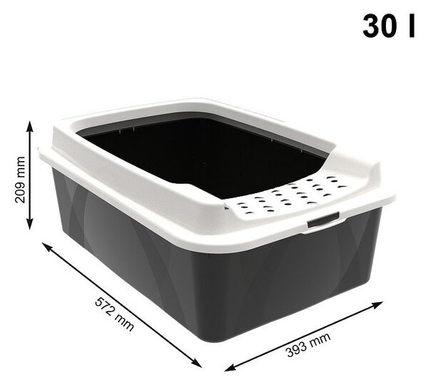 Kočičí záchod 57.2x39.3 cm Eco Bonnie - Rotho