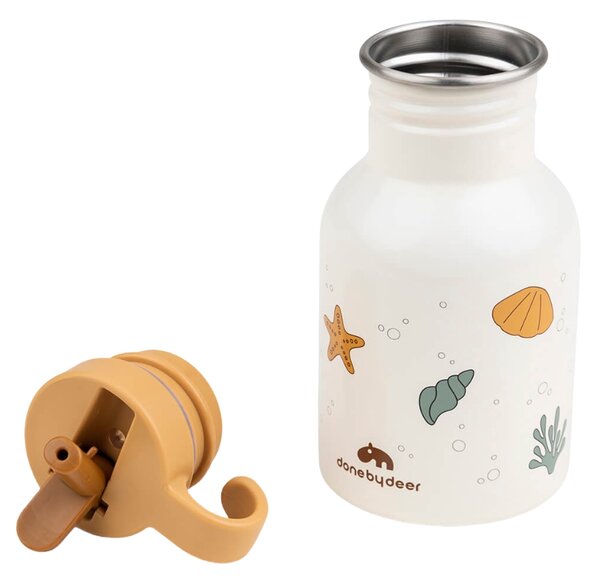 -25 % Dny MOMENTI– Béžová nerezová láhev Done by Deer Sea friends 350 ml