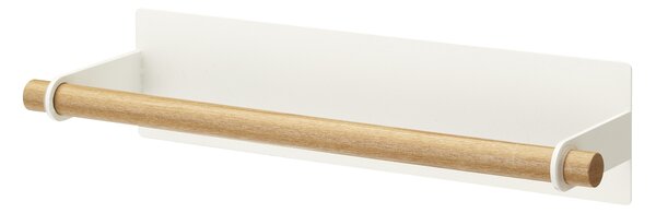 Magnetický držák utěrek Tosca 2570 | 28cm | bílý/buk
