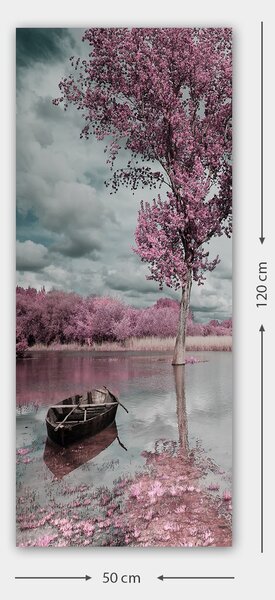 ASIR Nástěnný obraz LOĎKA 50 x 120 cm