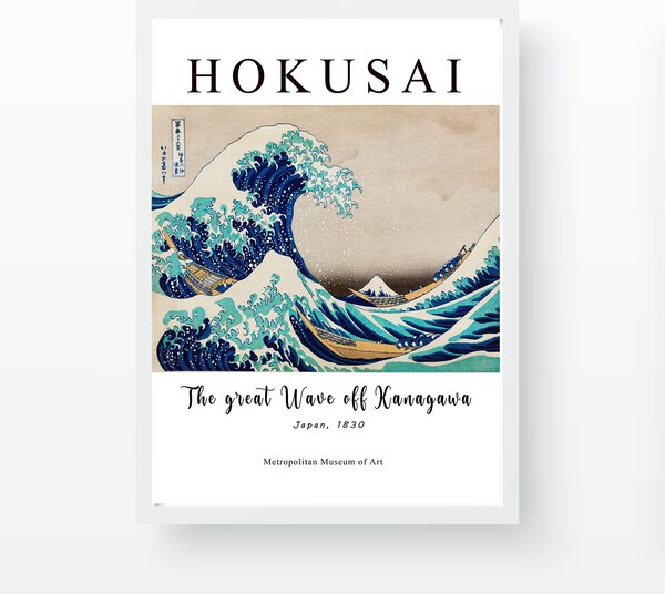 ASIR Nástěnný obraz HOKUSAI W
