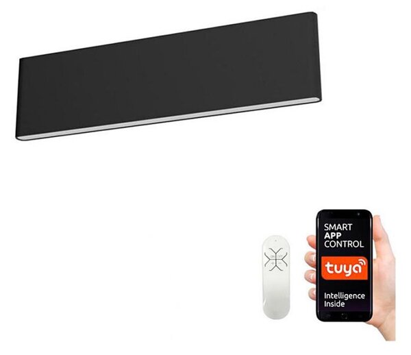 Immax NEO 07086L - LED Stmívatelné nástěnné svítidlo LISTON LED/8W/230V černá+DO