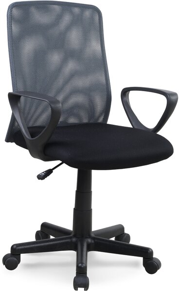 Kancelářská židle Alex, černá / šedá