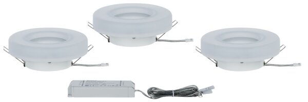 Paulmann 92704 - SADA 3xLED/5,5W Podhledové svítidlo BAGEL 230V
