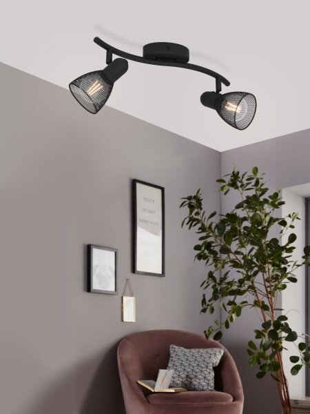 Eglo 98622 - Bodové svítidlo CAROVIGNO 2xE14/40W/230V