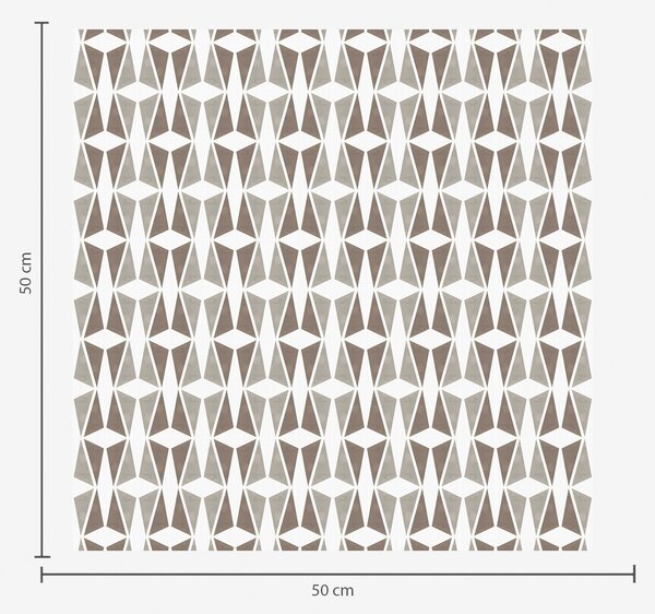 Tapety Taupe a bílá diamantová mozaika, styl poloviny století, Tapety abstraktní, a00905 : uwalls.cz