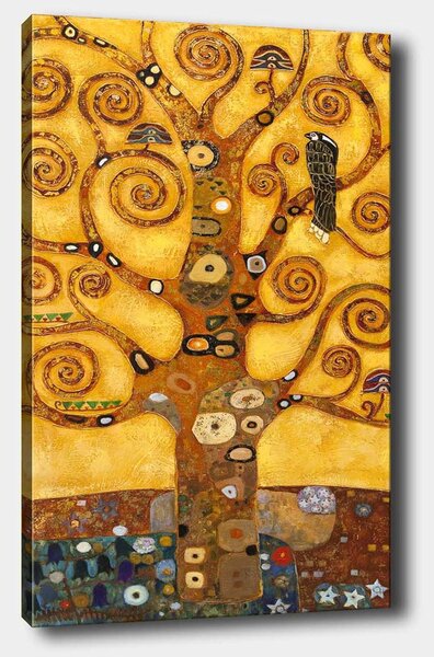 ASIR Nástěnný obraz STROM plátno 70 x 100 cm