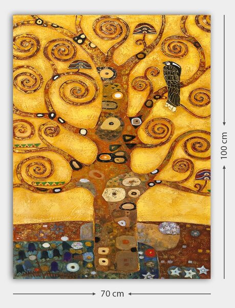 ASIR Nástěnný obraz STROM plátno 70 x 100 cm